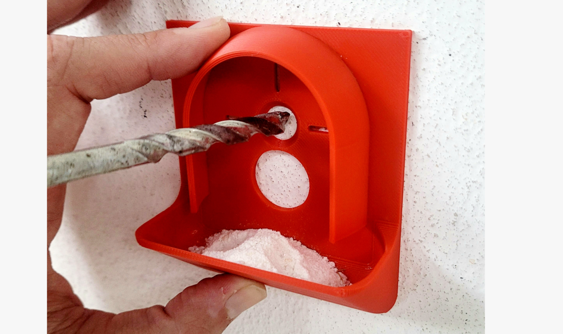 Drilling Guide And Dust Collector